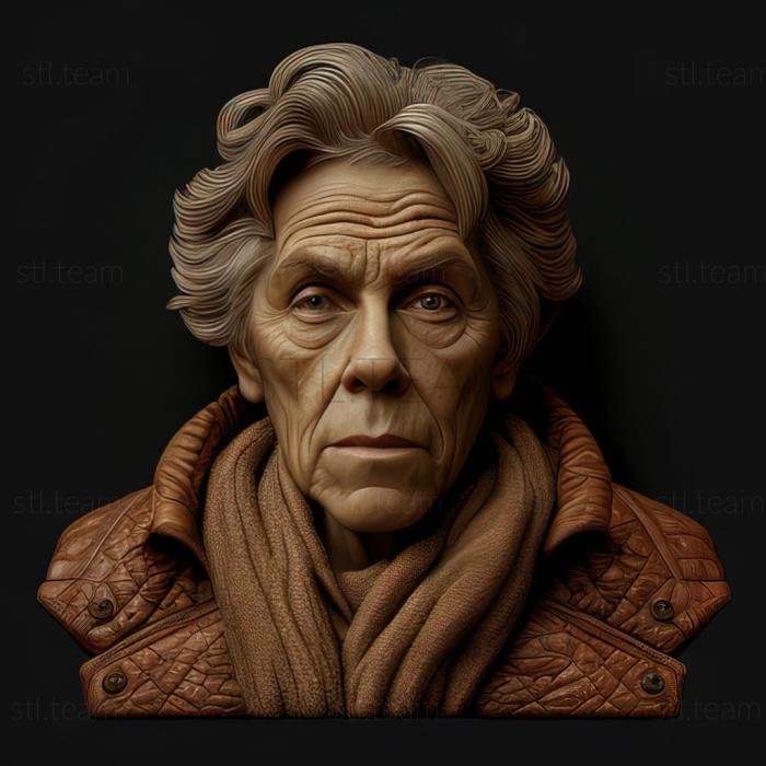 3D model Marge Gunderson Fargo Frances McDormand (STL)